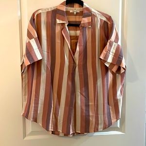 Madewell top, size medium, back button